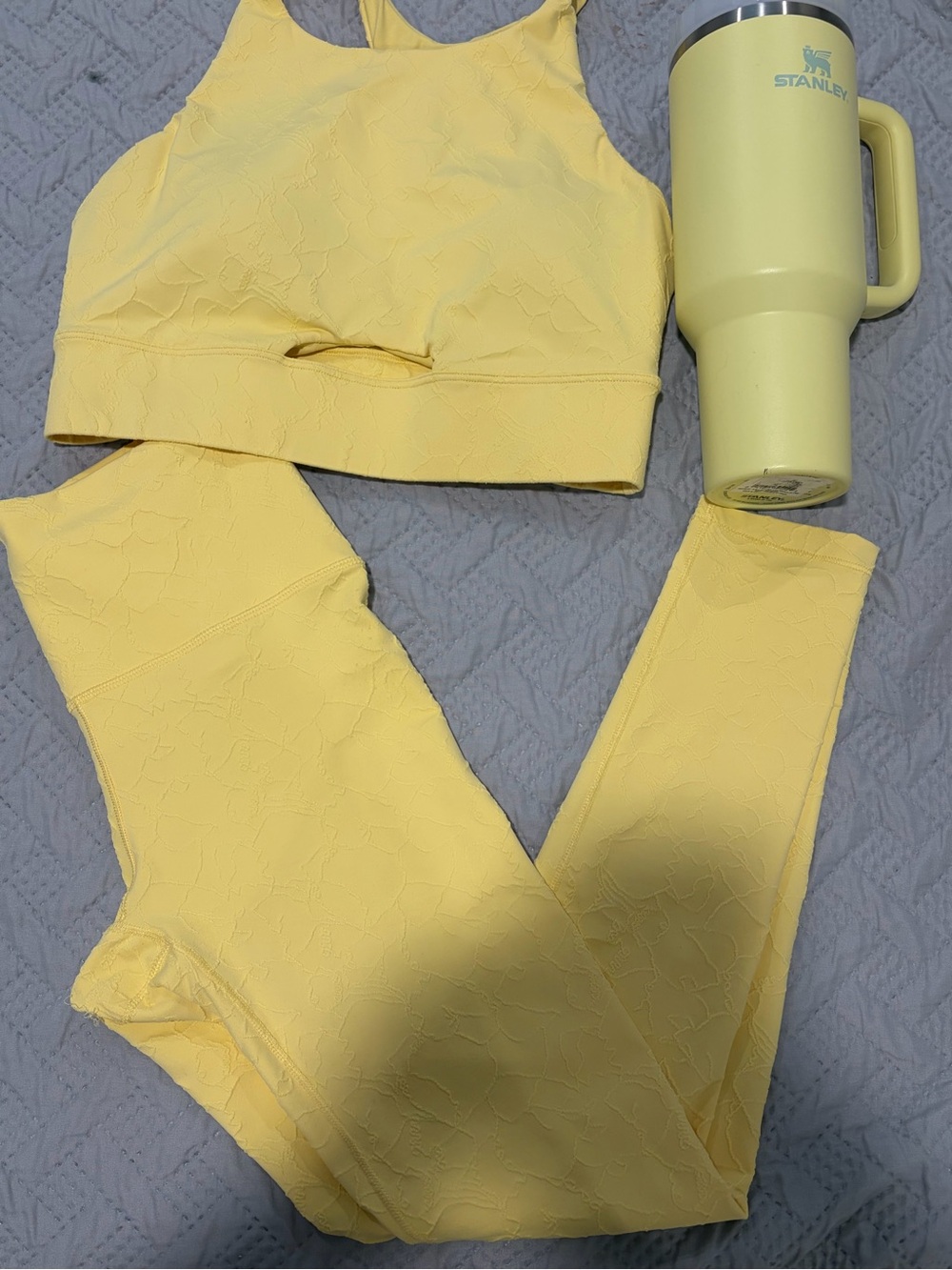 Stanley Lemon Yellow Insulated Tumbler  and set